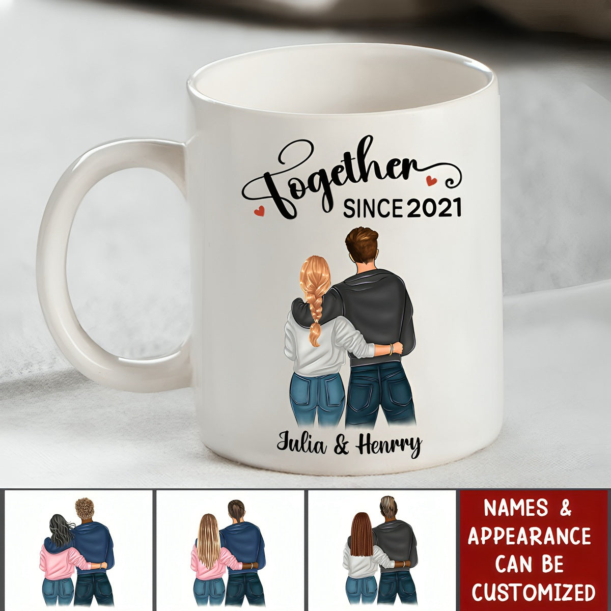 Together Since - Personalized Mug