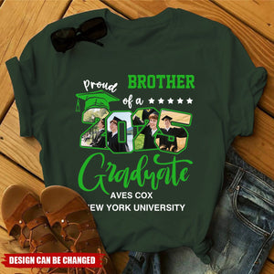 Graduation Proud - Personalized T-Shirt, Perfect Gift For Your Family Graduation Gift