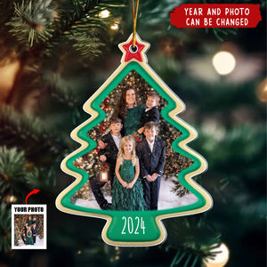 Sweet Memories Sugar Cookie Tree Personalized Photo Ornament