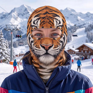 Custom Funny Ski Mask - Personalized Birthday Gifts For Ski Lovers - Ski Happens