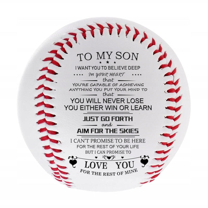 To My Son - Never Lose - Baseball