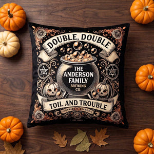 Personalized Family Pillow - We'll See You At The Witching Hour - Halloween Gift For Family