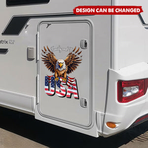 Personalized Patriotic Weatherproof Car Window Decal With USA 250th Anniversary Design - Commemorative Gift For Proud American Patriots