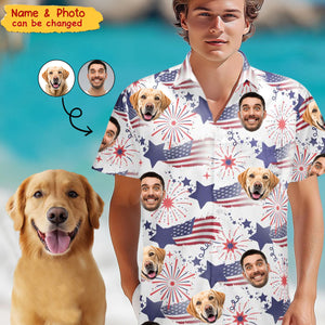 Personalized Photo Hawaiian Shirt Family Cute Face Summer Vibe