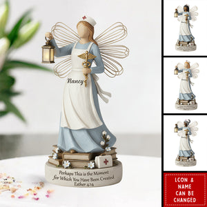 Personalized Nurse Acrylic Plaque With Name & Icon | Unique Appreciation Gift For Nurses Healthcare Hero