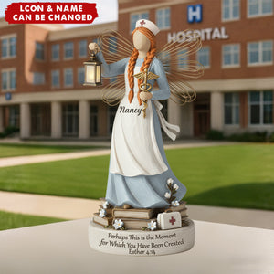 Personalized Nurse Acrylic Plaque With Name & Icon | Unique Appreciation Gift For Nurses Healthcare Hero