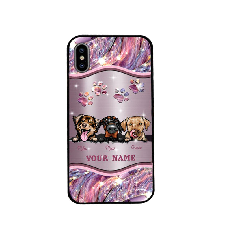 Personalized Dog Phone Case Multi Colors
