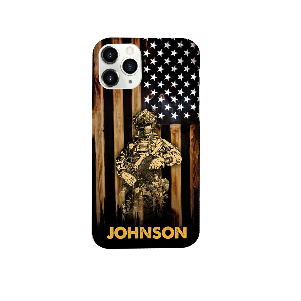 Custom Personalized Veteran Phone Case - Gift Idea For Veteran/ Soldier