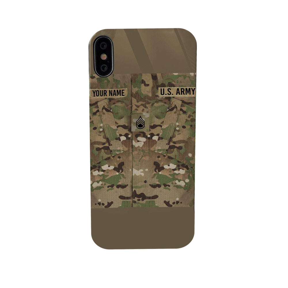 Personalized Phonecase U.S. Army Uniform
