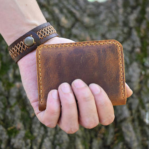 Dad To Daughter -You Will Never Lose- Leather Bifold Wallet