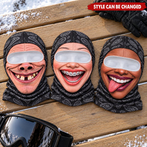 Custom Funny Ski Mask - Personalized Birthday Gifts For Ski Lovers - Powder To The People