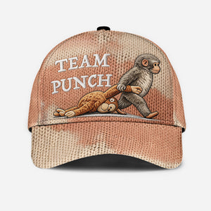 Team Punch  Monkey Lover Classic Cap —Streetwear Fashion Accessory Gift For Kids