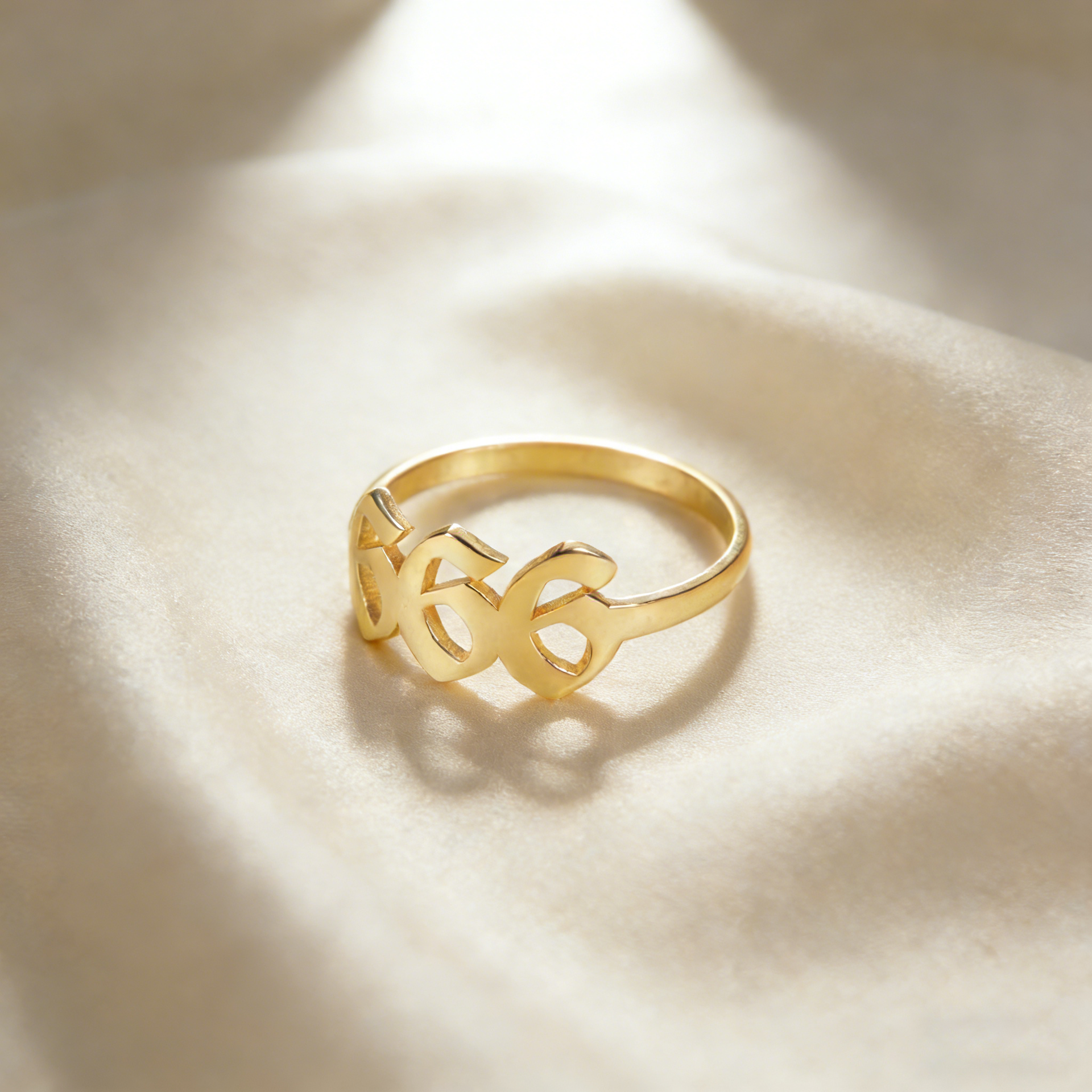 Personalized Angel Number Ring With 111-999 Number | Jewelry Gift For Women