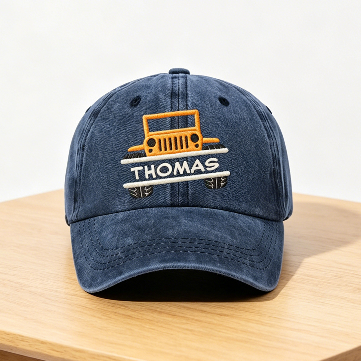 Personalized Adventure Awaits Car Cap With Color & Name | Father's Day Gift For Dad