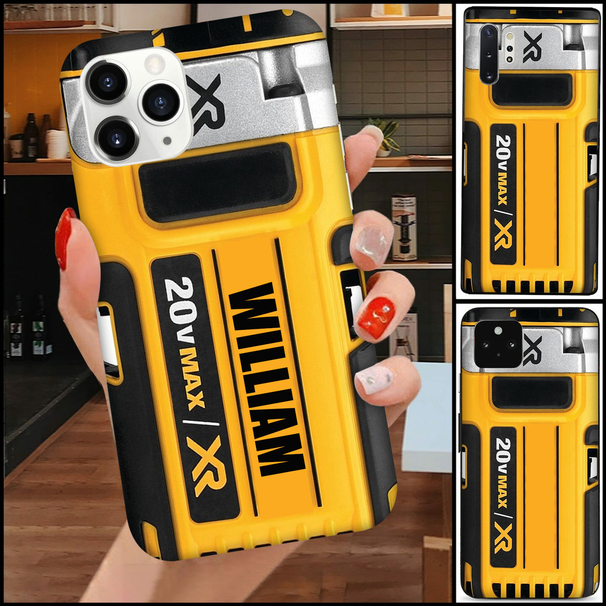 Personalized Power Tools Combo Kit Phone Case