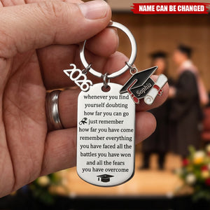 Class of 2026 Graduation - Personalized Graduation Keychain