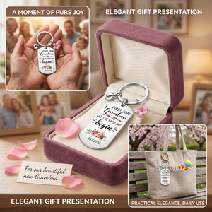 Personalized "Let The Spoiling Begin" First Time Keychain | Mother's Day Baby Shower Gift For Mom Grandma Gigi