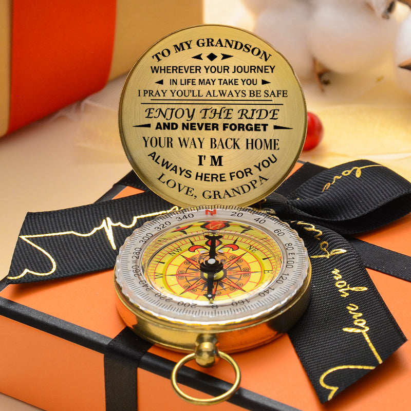 GrandPa To GrandSon - Enjoy The Ride - Compass