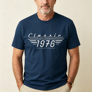 Personalized Classic T-Shirt With Year | Father‘s Day Gift For Dad Grandpa