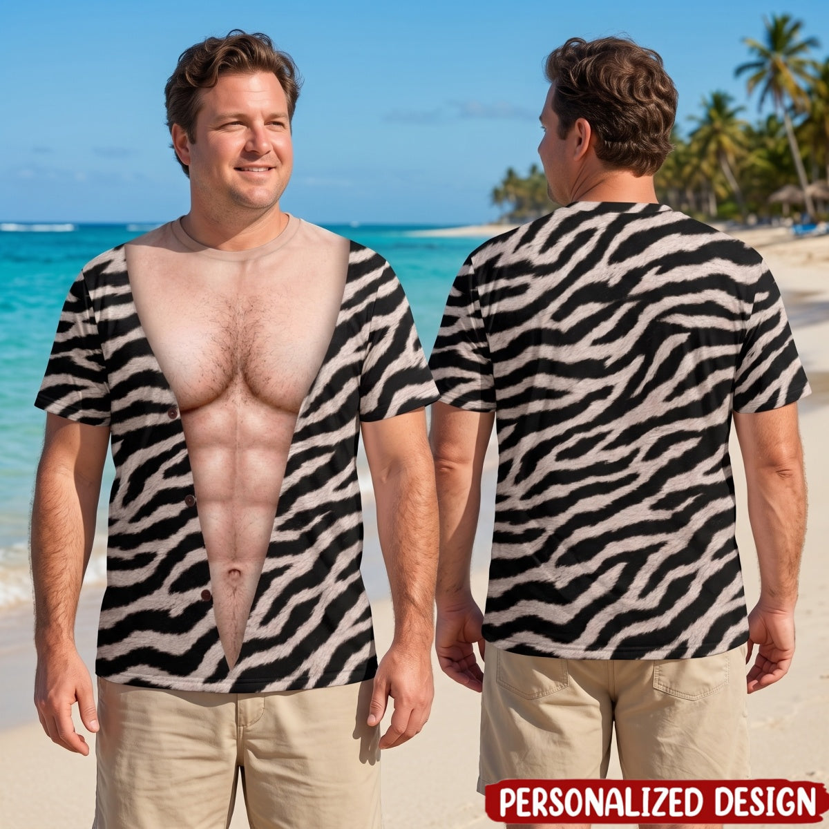 Wild Side Of Summer - Personalized Funny T-shirt