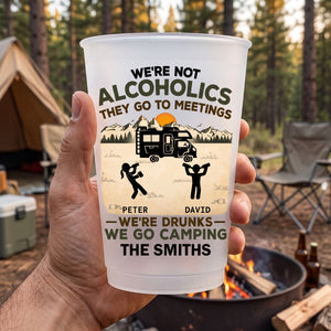 Personalized Wild And Free Camping Party Cups - Unique Gifts For Campers & RV Life