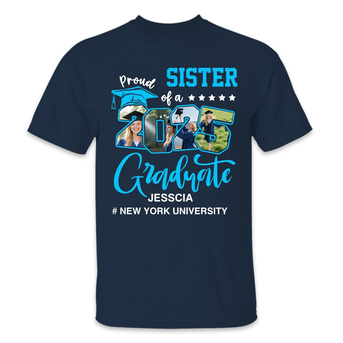 Graduation Proud - Personalized T-Shirt, Perfect Gift For Your Family Graduation Gift