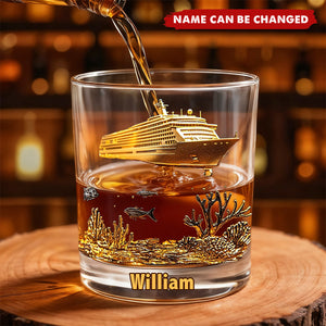Cruise Life - Personalized Cruising Whiskey Glass