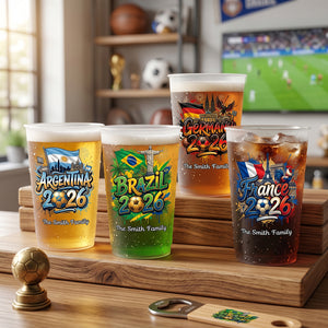 Personalized 2026 Soccer Party Cups | Great For Soccer Events, Tailgates & Fan Gifts