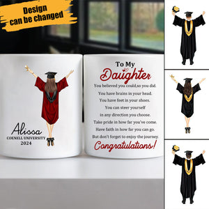 Moerge Graduation You Believed You Could So You Did - Personalized Mug