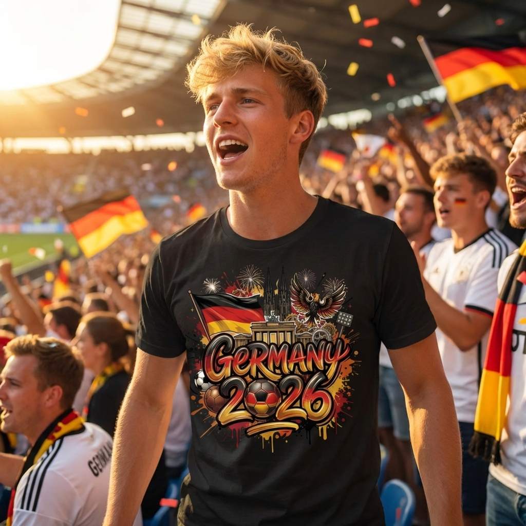 Personalized 2026 World Cup Country T-Shirt With Name & lcon | Gift For Soccer Fans