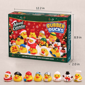 Rubber Duck Advent Calendar - 24-Day Christmas Countdown Gift