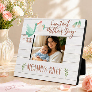 Personalized Our 1st Mother's Day Photo Frame | Mother's Day Gift For Mom Grandma Gigi