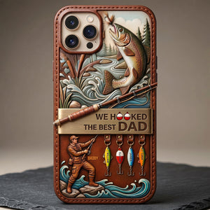 Personalized Reel Cool Fishing Dad Phone Case - Father's Day Gifts