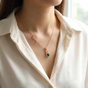 Personalized Infinity Heart Name Necklace with Birthstone – Perfect Birthday & Anniversary Gift For Her