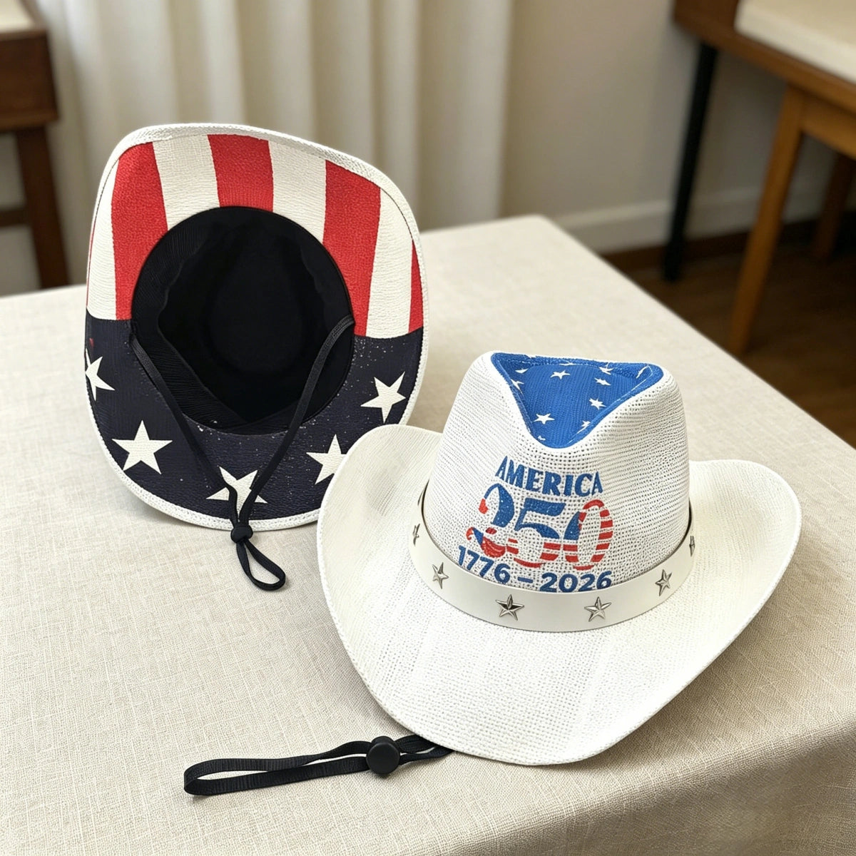 American 250th Anniversary Commemorative Cowboy Hat - Creative 4th Of July Independence Day Gift For Him