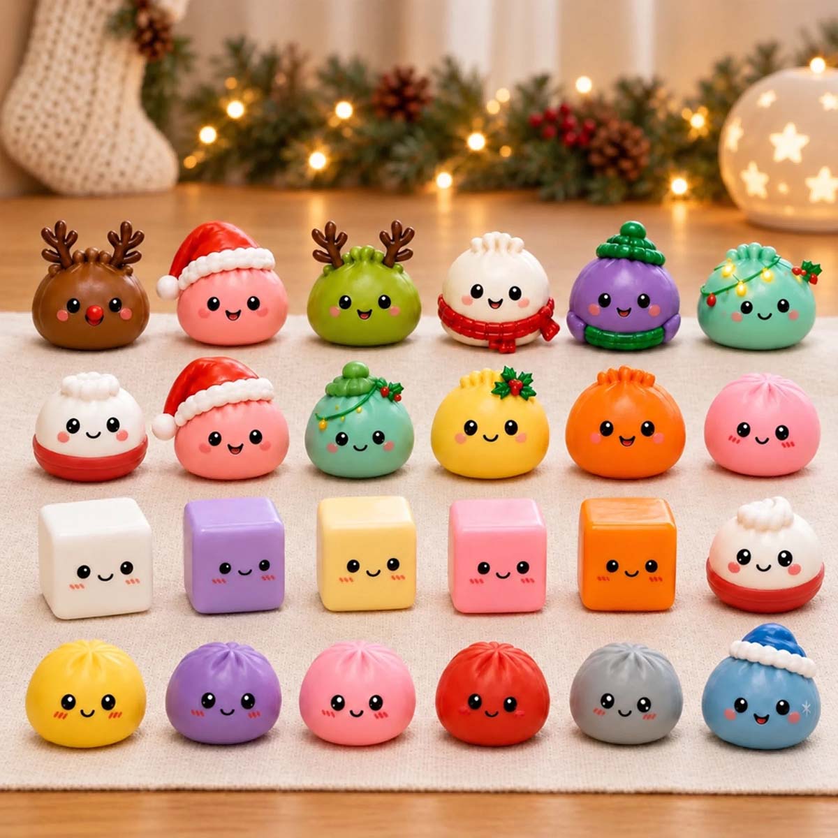 Christmas Dumpling Gifts - Squishy Dumpling Advent Calendar