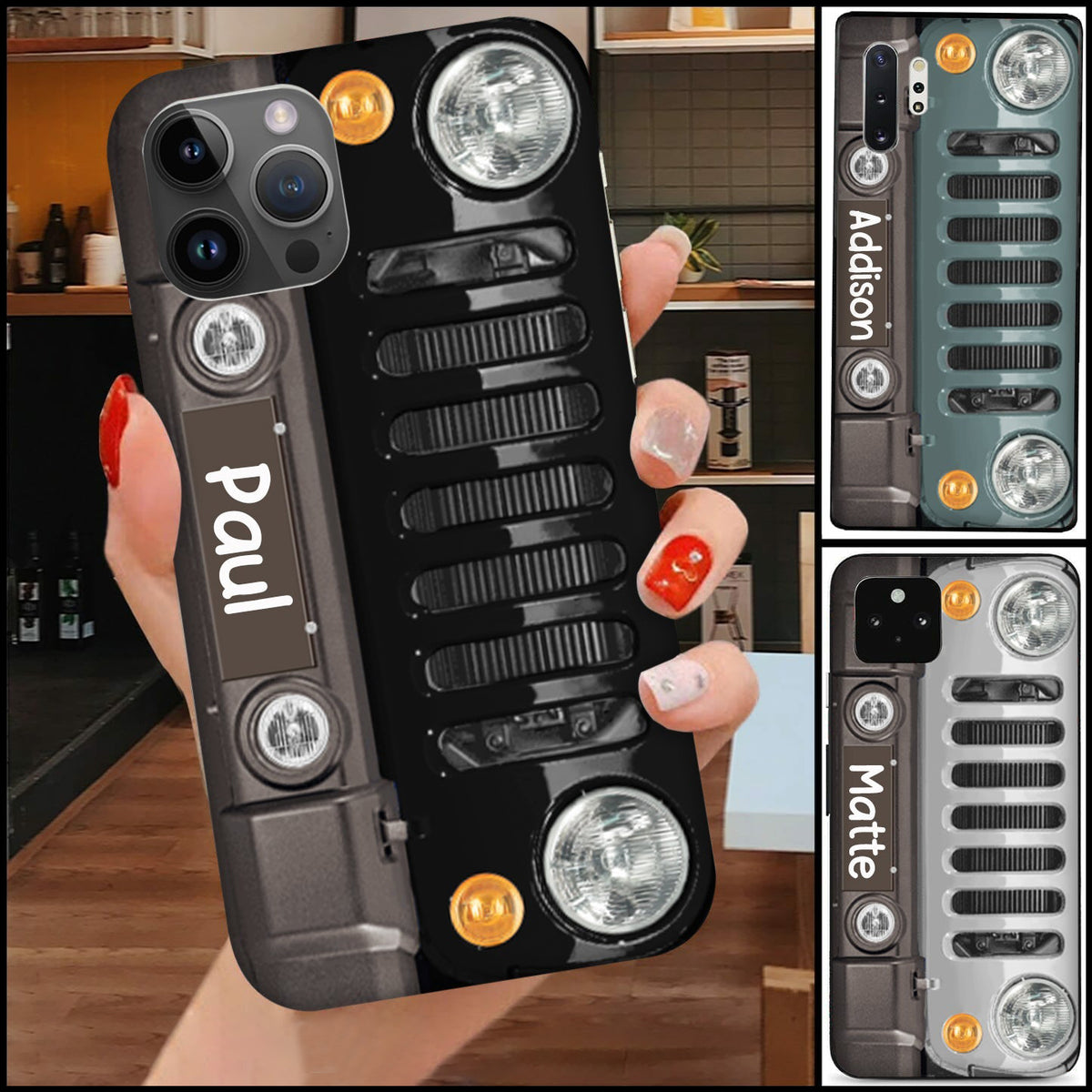 Custom Personalized Phone Case - Off-road Car Phone Case