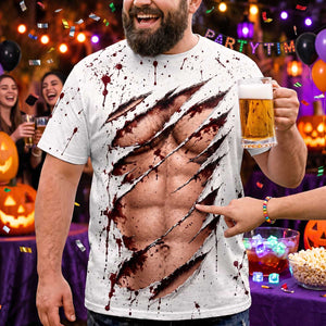 Personalized Zombie T-shirt - Halloween Gifts For Dad Husband Grandpa - Monster On Party Mode