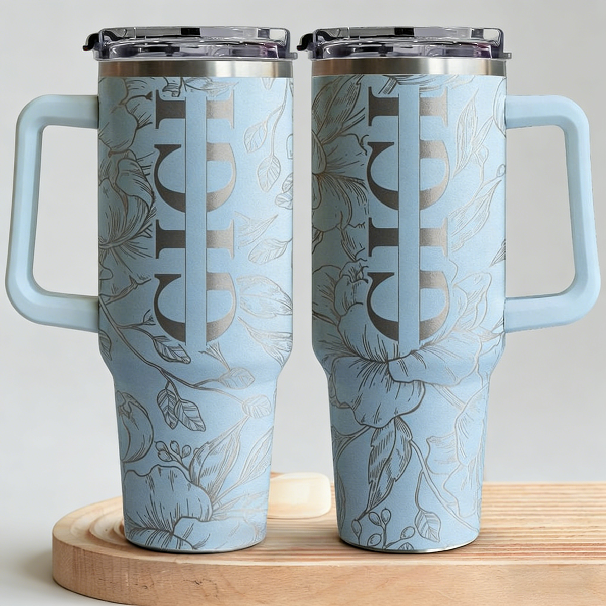 Personalized 40oz Large Capacity Insulated Tumbler With Kids' Names - Mother's Day Gift For Her
