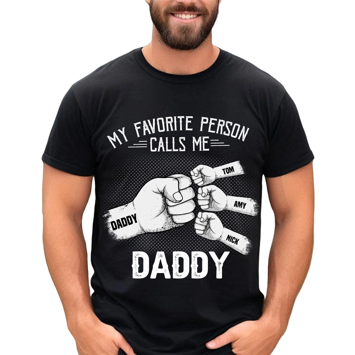Family Personalized T-shirt - A Dad Like No Other For Father,Father's Day Gift