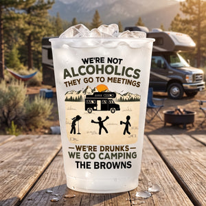 Personalized Wild And Free Camping Party Cups - Unique Gifts For Campers & RV Life