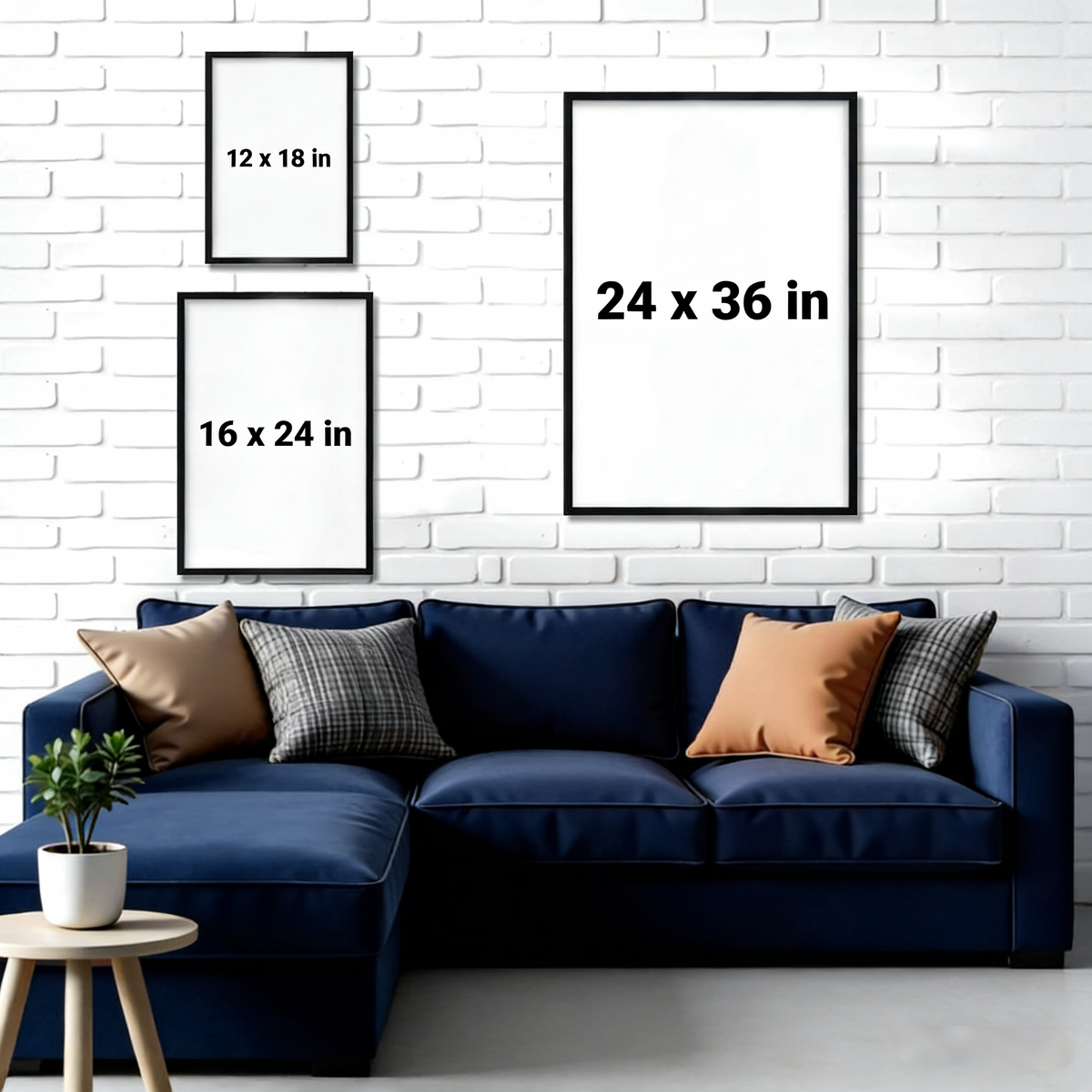 Personalized Home Is Wherever I'm With You Vertical Poster With Photo & Names & Year | Romantic Anniversary Valentine's Day Gift For Couples