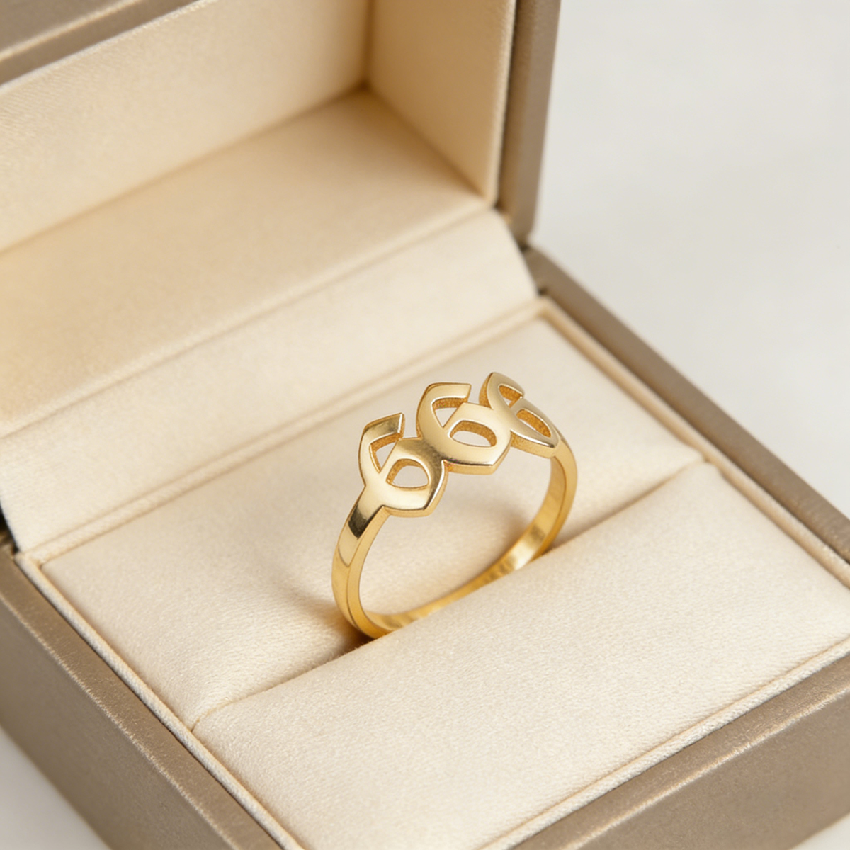 Personalized Angel Number Ring With 111-999 Number | Jewelry Gift For Women