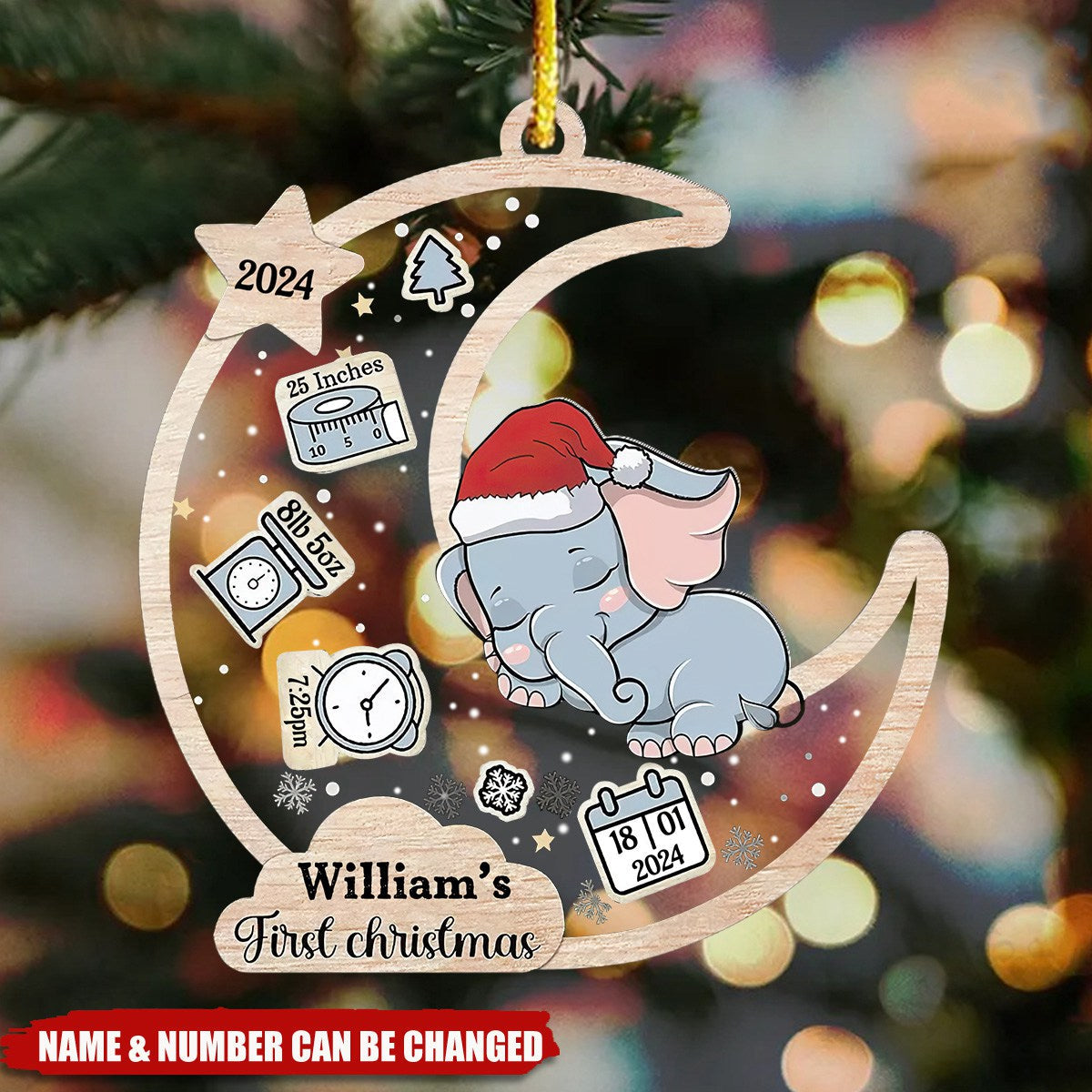 Your First Christmas Is The Start Of Many Magical Memories - Family Personalized Ornament - Christmas Gift For Baby Kids, Newborn Baby