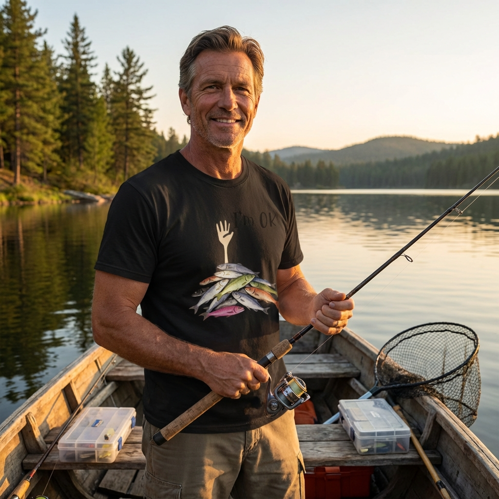 Personalized Funny "I'm Ok" Unisex T-Shirt