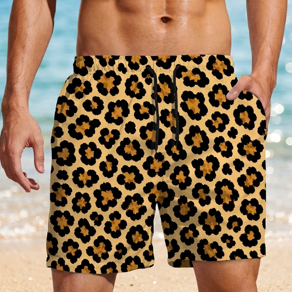 Custom Funny Swim Trunks With Fake Butt Print For Boyfriend Gag Gift