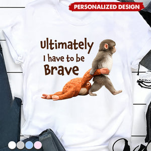 Monkey Punch Graphic - Personalized Viral Baby Monkey Shirt, Gifts For Animal Lover