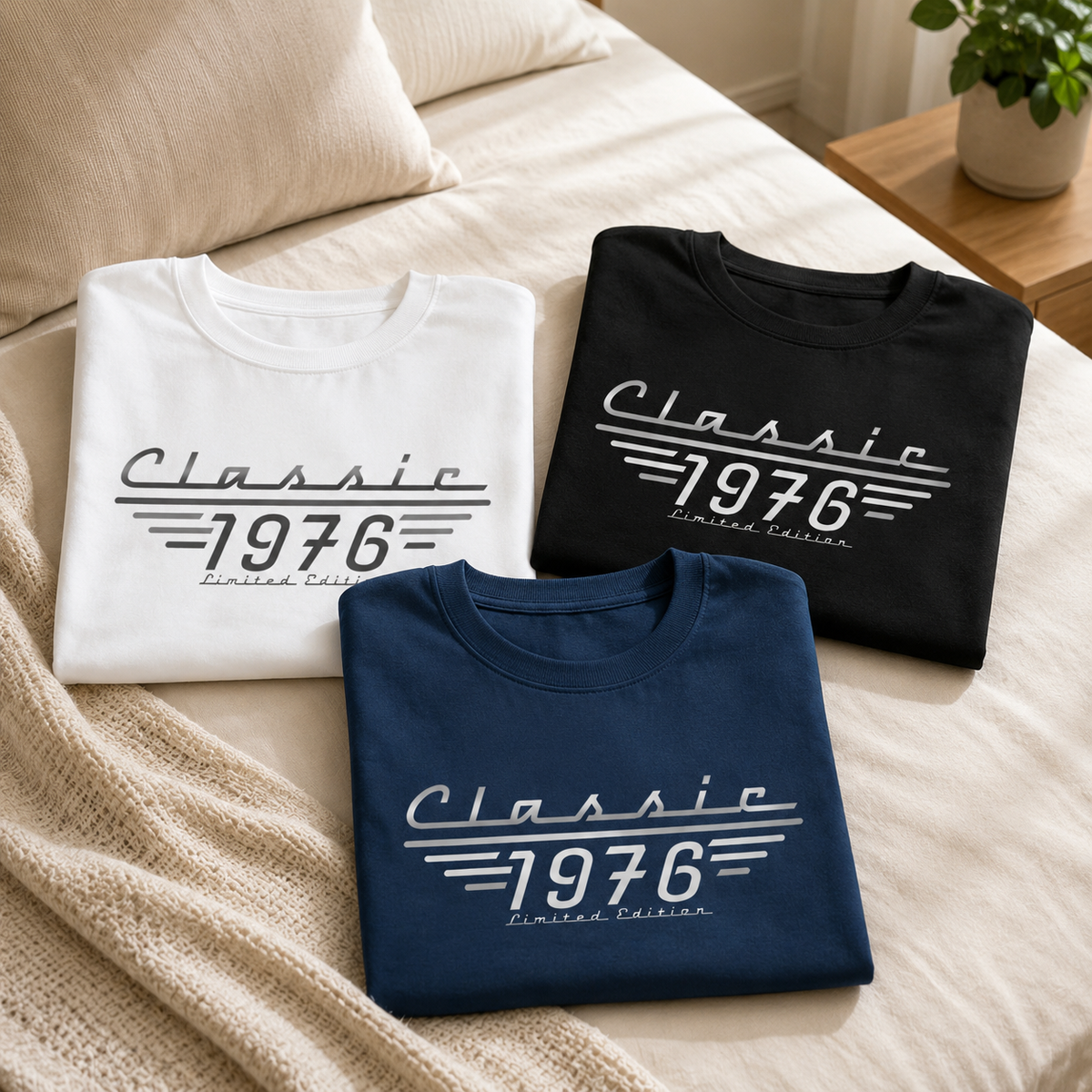 Personalized Classic T-Shirt With Year | Father‘s Day Gift For Dad Grandpa