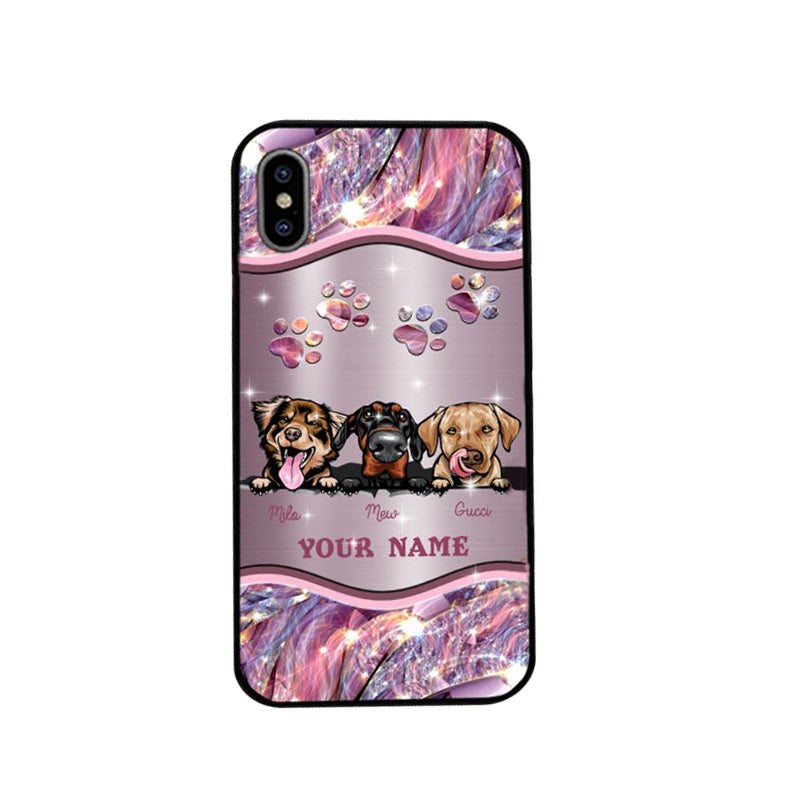 Personalized Dog Phone Cases - Exclusively Customized, Available in Multiple Colors Pet Phone Cases