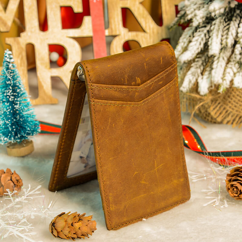 To Grandson - Never Lose - Money Clip Wallet